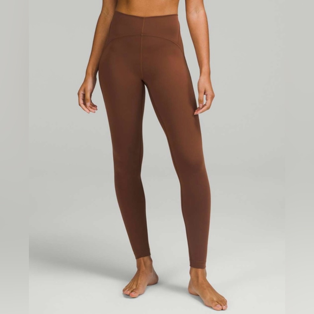 Lululemon InStill High-Rise Tight 28" -- Roasted Brown